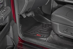 Ram 1500 Floor Mats - Front - Rough Country - Heavy Duty - '12-'18